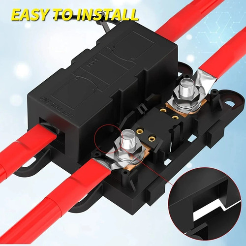Heavy duty mega fuse holder - mega,