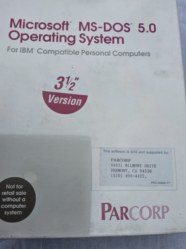 Msdos operating system - 5,