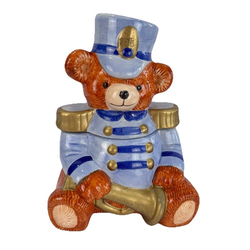 Vintage teddy bear toy soldier - teddy,