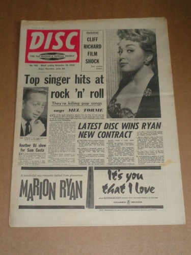 Disc december 1960 marion - disc,