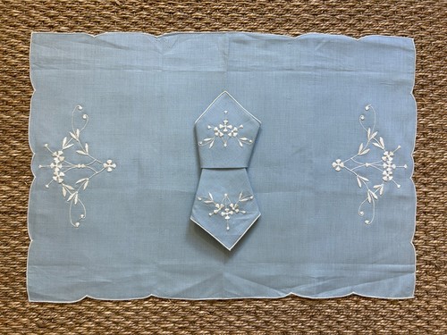 Vintage 1950s pale blue - c.1950s,