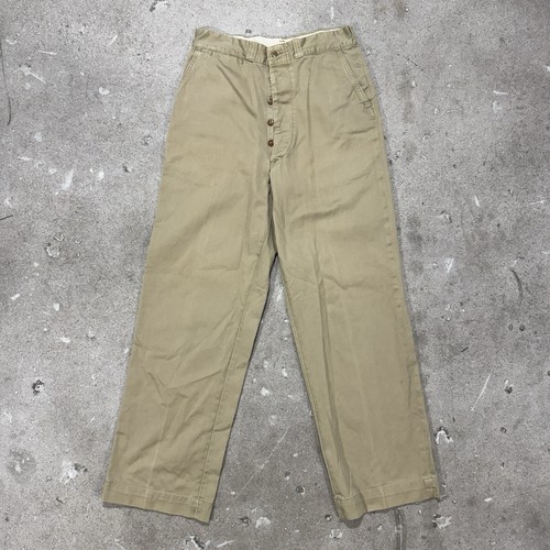 Army chino pants 29x31 50s - army,