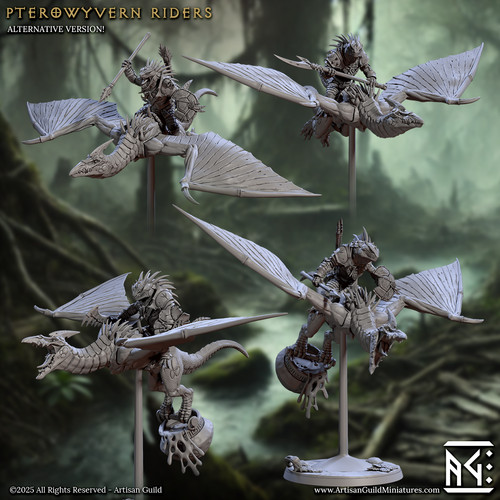 Pterowyvern riders artisan - pterowyvern,