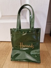 Small green harrods bag - green,