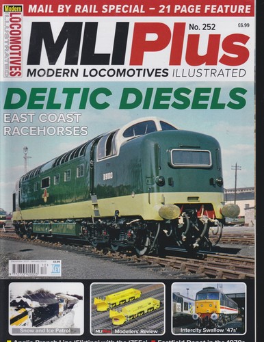 Modern locomotives illustrated - modern,