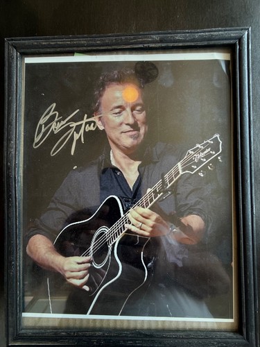Bruce springsteen autographed - bruce,