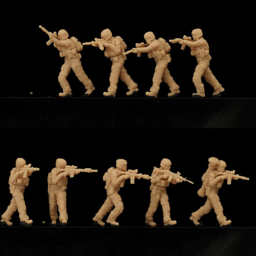 Modern british army - 1/72, 1/48