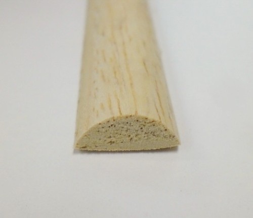 Half round decorative trim