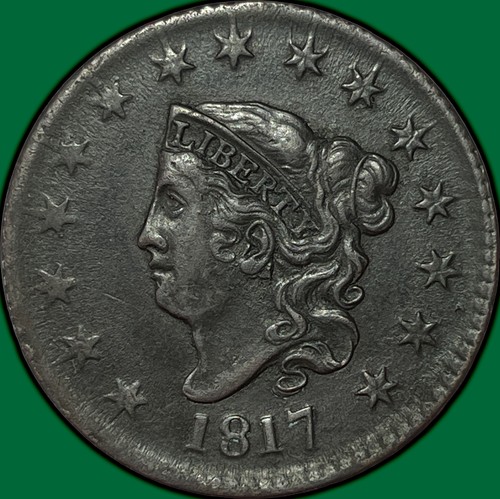 1817 stars coronet head - 1817,