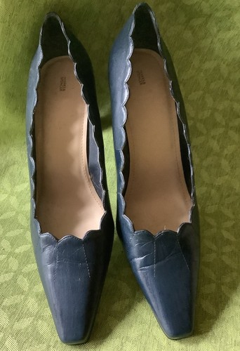 Ladies navy leather - ladies,