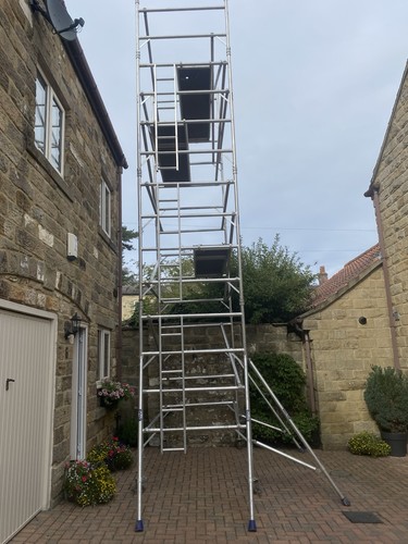 Aluminium tower scaffold - aluminium,