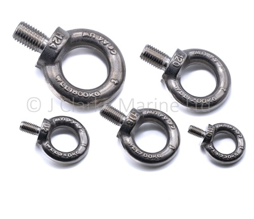 Stainless steel lifting eye - steel,