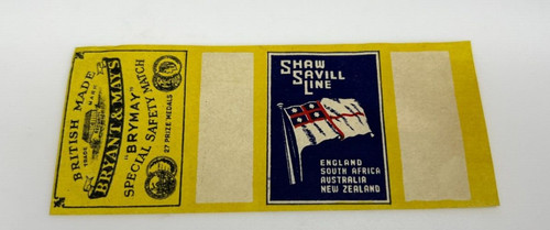 Vintage bryant may matchbox - vintage,