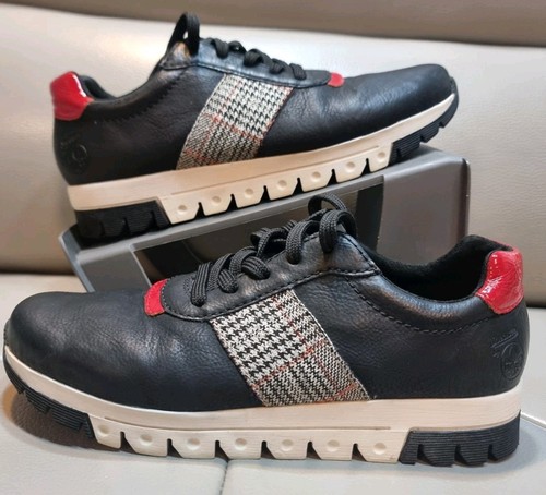 Rieker womens trainers blavk - womens,