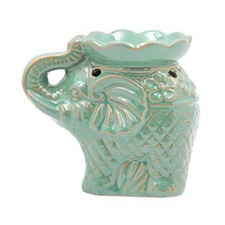 Glazed ceramic oil - glazed,