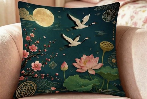 Plush east asian - plush, crane