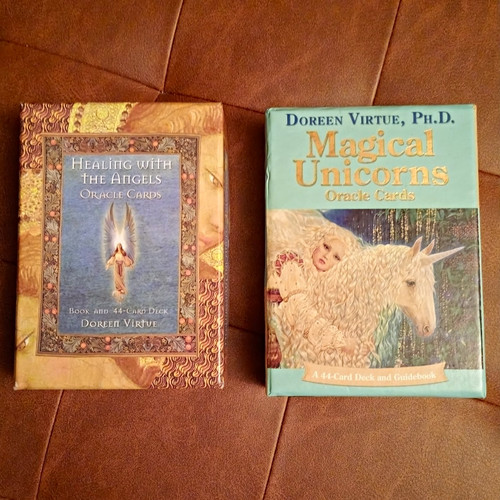 Doreen virtue oracle card - virtue,