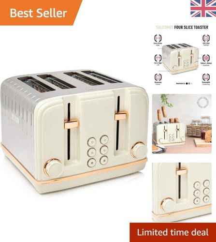 Cream slice toaster with - 4,