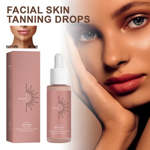 Tanning face serum - tanning,