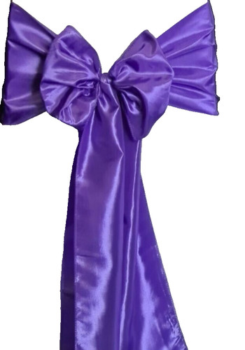 Cadbury purple satin - satin, chair