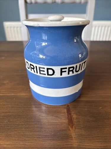 Green cornishware dried - t, g