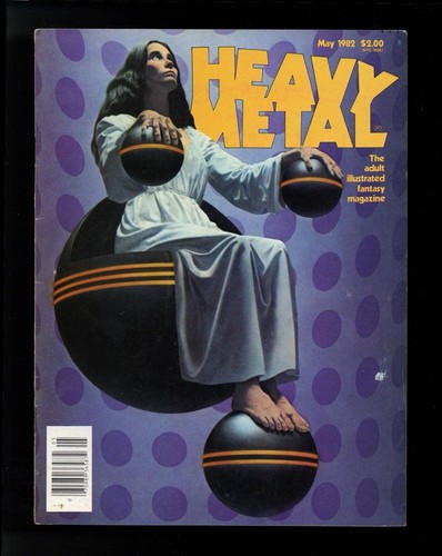 Heavy metal magazine may - metal,