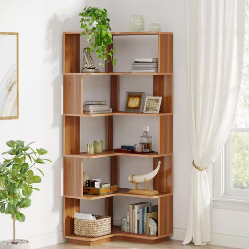 Tall walnut color - in.,