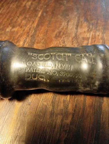 Scotch oakfield duck call - "scotch, "oakfield