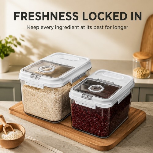 Airtight rice storage - rice,