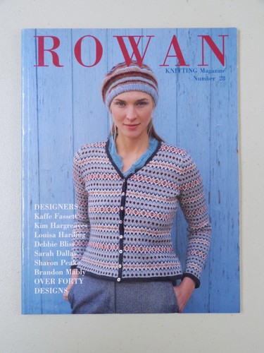 Rowan knitting magazine - knitting, no