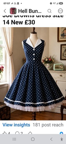 Joe browns spotty dress size - spotty,