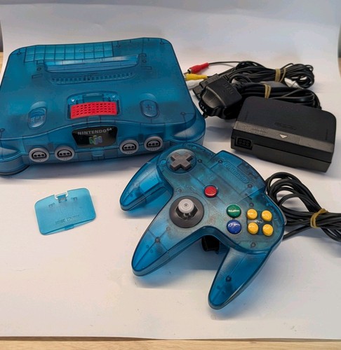 N64 nintendo pal ice - n64, blue