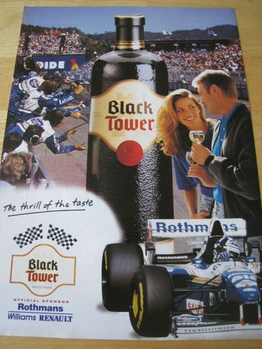 Black tower wine rothmans - wine,