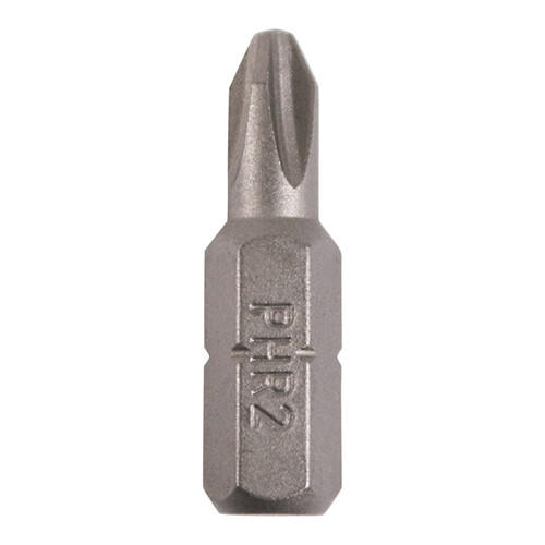 Timco 25mm ph2 driver bits - s2,