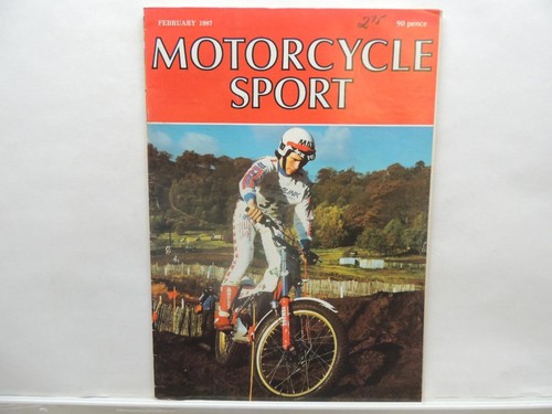 Feb 1987 motorcycle sport - motorcycle,