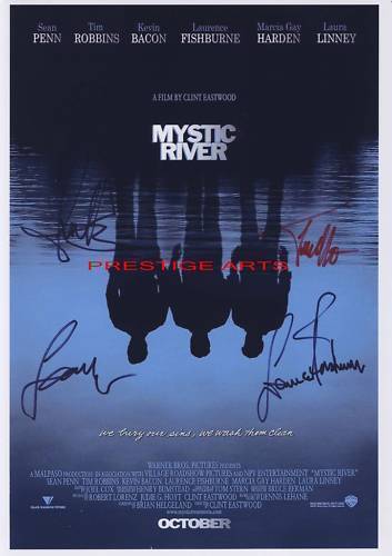 Mystic river signed movie - mystic,