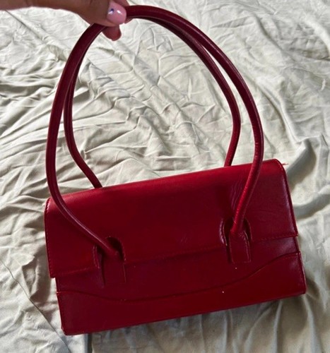 Faith vintage 00s red leather - vintage,
