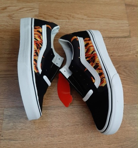 Bnib vans old skool flame - vans,