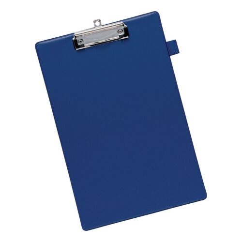 Blue foolscap clipboard pvc - blue, a4