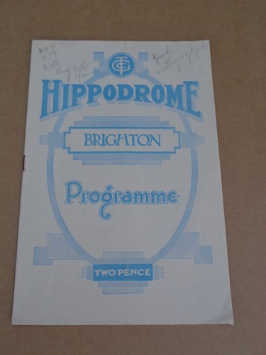 Will hay 1932 hippodrome - will,