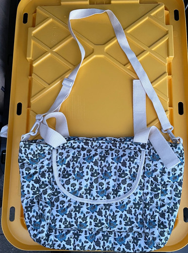 Zara floral flower bag - zara,