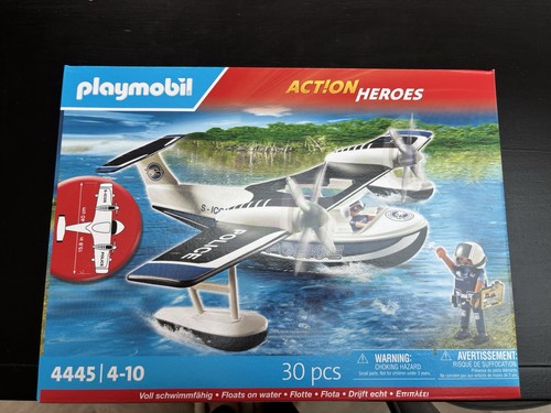 Playmobil police seaplane - playmobil,