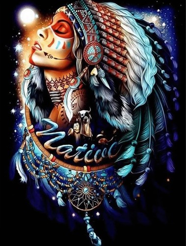 Native american indian - indian, (6)