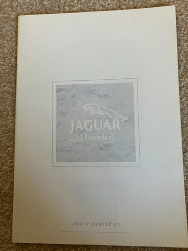 Jaguar daimler car - daimler, brochure