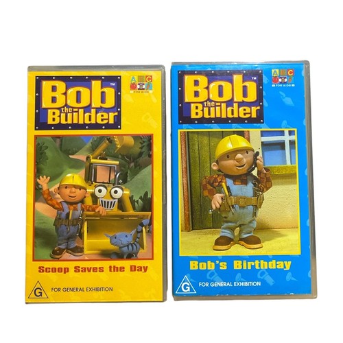 Vintage bob the - the, vhs
