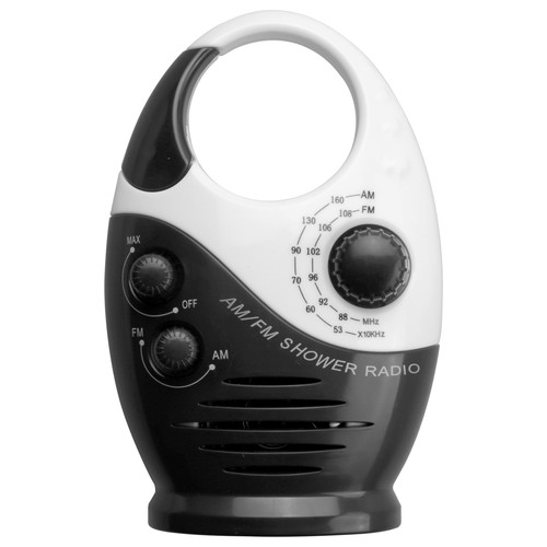 Shower radio bathroom - am/fm,