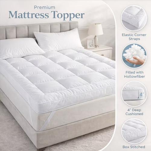 Mattress topper thick 10cm - mattress,