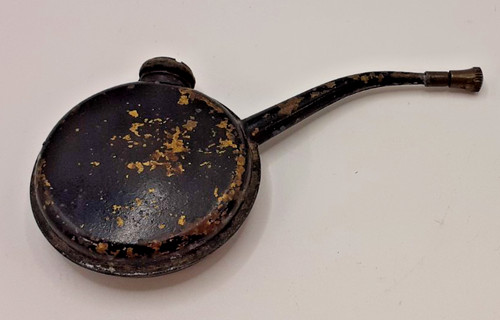 Vintage tin banjo - vintage, oiler