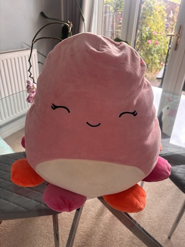 Large pink octopus - large,
