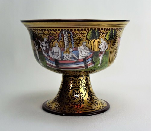 Murano glass barovier wedding - glass,